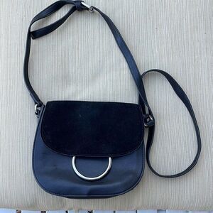 French Connection adorable black crossbody bag